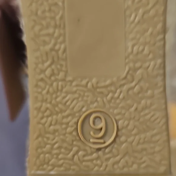 Vintage Havana Pink and Tan Espadrille Slides with Suede Upper - Picture 5 of 7